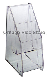 Acrylic 4x9 2-Tier Brochure Holder